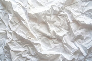 Crunched paper sheet background