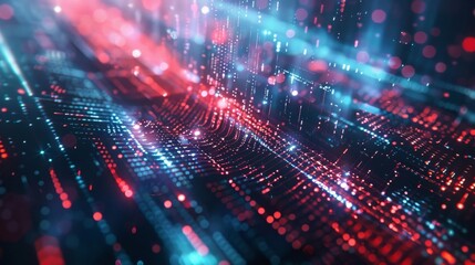 Obraz premium Futuristic tech backdrop