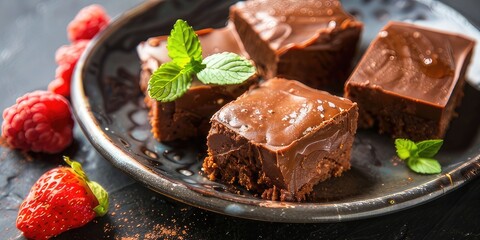 Decadent Delight Exploring the Richness and Sweetness of Fudge, a Timeless Dessert Favorite
