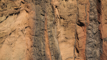 Beautiful rock texture pattern, Madeira