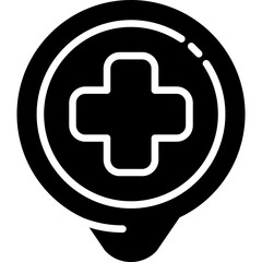 Hospital Location Icon