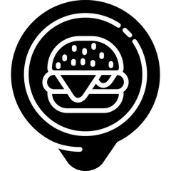Burger Location Icon