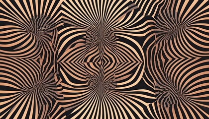 Optical illusion patterns with geometric shapes an upscaled 6