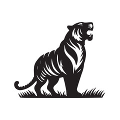 tiger silhouette ,tiger silhouette face , tiger silhouette tattoo, tiger silhouette logo ,tiger silhouette png