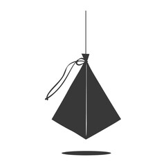 Silhouette tea bag black color only