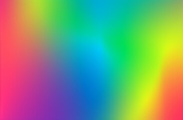 Obraz premium Proud LGBTQ+ Pride Month Celebration in Vibrant 4K Wallpaper，Pride day, pride month, rainbow gradient 4k HD background with blur effect, diversity, pride, lesbian, rainbow color spectrum, rainbow 