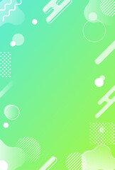 背景素材_メンフィス柄