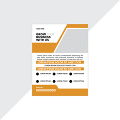 Modern Creative Corporate flyer design 