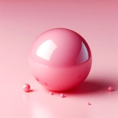 pink crystal ball