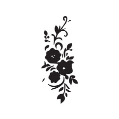 flower silhouette images , flower silhouette svg , flower silhouette tattoo, flower silhouette png