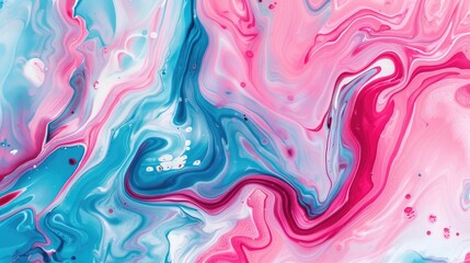 abstract marbling effect with liquid swirls