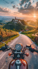 Scenic Motorbike Tour Through German Vineyards with Rolling Hills, Wine Estates, and Historic...