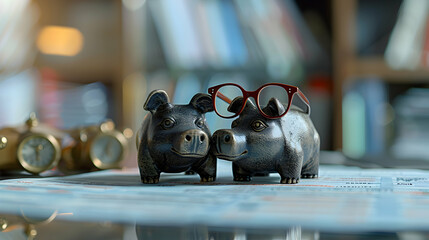 Photo Realistic Retirement Planner Optimizing Pension Plans - A retirement planner ensures clients are prepared for future financial needs and retirement goals