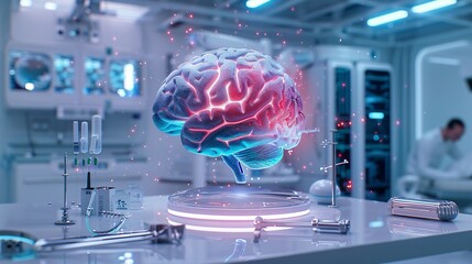 3D Brain Holography: The Intersection of Technology and Medicine