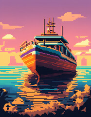 boat in the sea