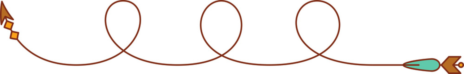 Doodle Arrow Illustration