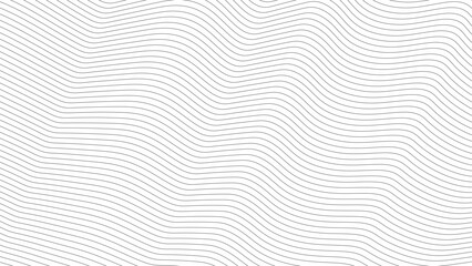 Wavy business curve lines on transparent background. Abstract ocean wave line background. Abstract wave line for banner, template, wallpaper background with wave design. Vector illustration