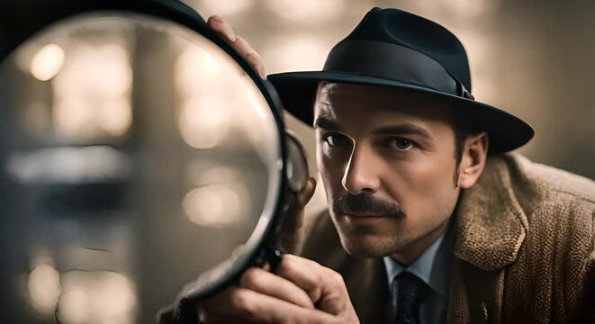 Detective in the jungle.