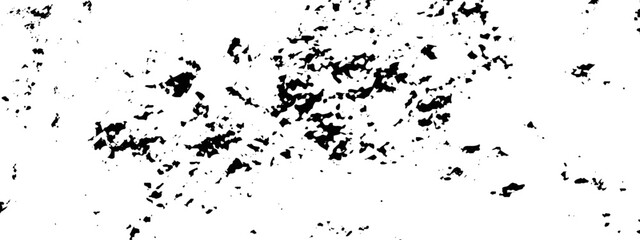 Obraz premium Abstract monochrome pattern dust messy background. vintage dust grunge texture on isolated white background. Subtle halftone grunge urban vector. 