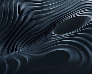Geometric abstract background with fingerprint pattern.   3D labyrinth texture banner. Soft spiral embossed background.