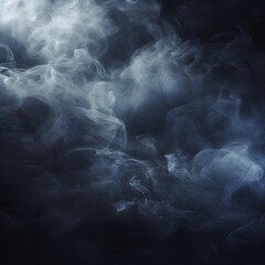 Billowing smoke. Mystical fog. Generative AI.