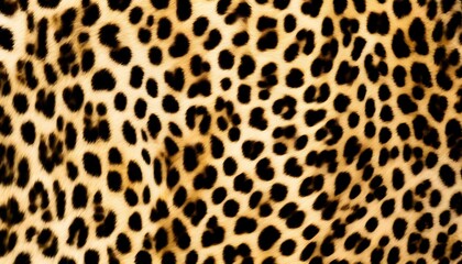 
Leopard print animal skin background, hairy pattern