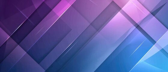 abstract blue purple background with geometric panel