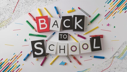 Back to School, Creative Text, education, Creative background