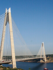Fototapeta premium Yavuz sultan selim bridge in istanbul