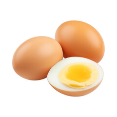 Chicken Eggs Pack on Transparent Background - Ai Generated
