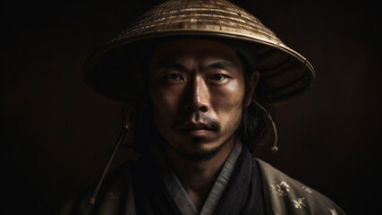 portrait of samurai 