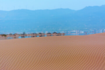 Playa del Fangar en el delta del ebro
