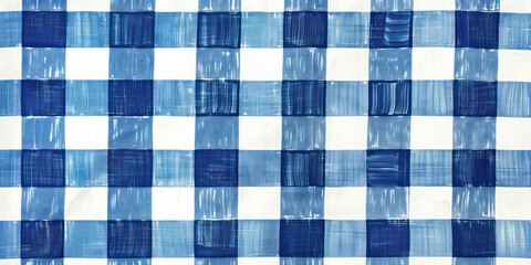 A pattern with blue and white checks, Bavarian decoration, Oktoberfest background