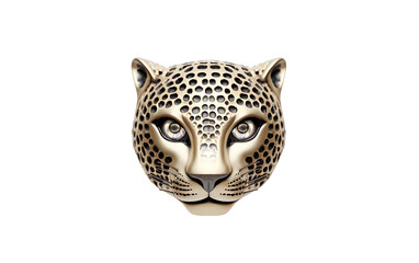 Naklejka premium tiger isolated on white