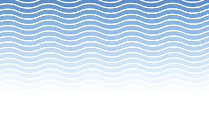 Blue wave abstract background with gradient for backdrop or presentation