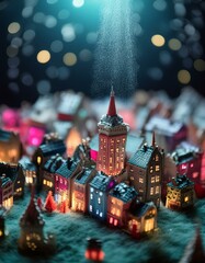 MIni ciudad de hilo 2 