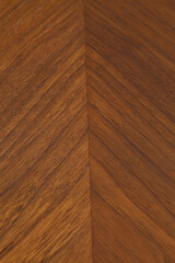 Walnut wood grain pattern. Natural material texture photograph. Mirrored design.