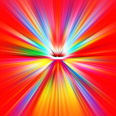 Obraz premium Colorful zoom motion effect. Abstract background. Color lines. Colored texture backdrop and banner. Multi color gradient pattern and textured wallpaper.