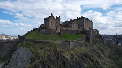 Fototapeta na wymiar Castillo de Edimburgo. Escocia