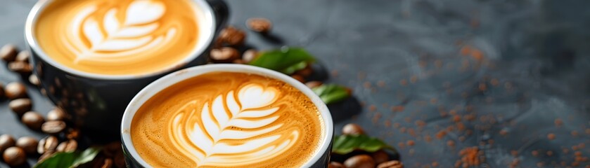 Intricate Latte Art Techniques Taught at a Hands On Coffee Workshop for Barista Skill Development