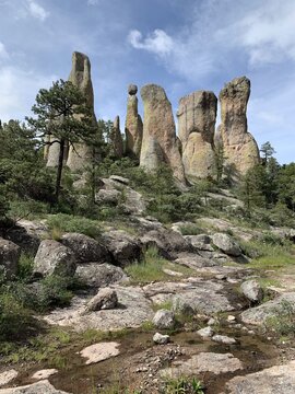 Valle de las Monjes, Valle de las Ranas, Valle de los Hongos, Creel