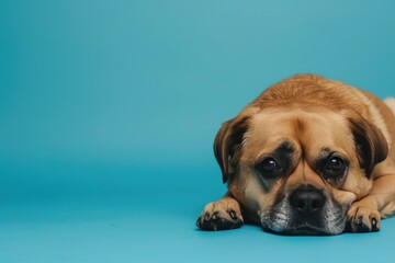 Lonely Pup: Space for Your Words