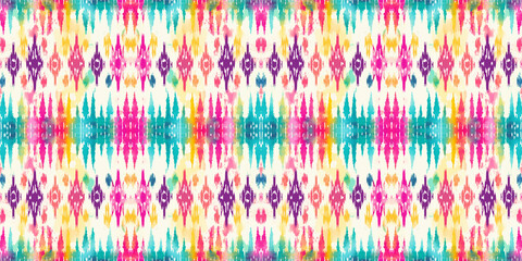 Seamless batik pattern,Seamless tribal batik pattern,and Seamless colorful pattern resemble ethnic boho, Aztec,and ikat styles.designed for use in wallpaper,fabric,curtain,carpet,Batik Embroidery