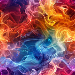 Obraz premium Colorful Swirls of Purple, Pink, and Blue Creating an Ethereal Atmosphere