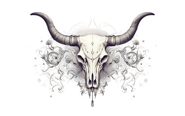 skull of the bull tattoo