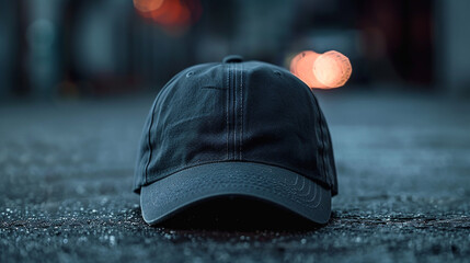 A trendy dad cap mockup, suitable for streetwear and sports brands.