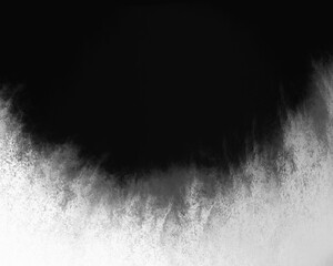 Fog gas smoke cloudiness on a black background. Abstract overlapping 