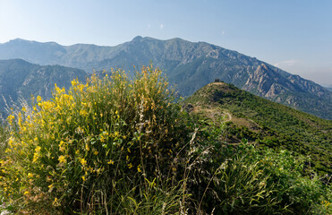 Fototapeta premium Korsika - Vivario - Pasciola-Festung