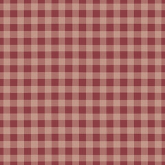 Seamless checkered hand drawn pattern. Vector Background