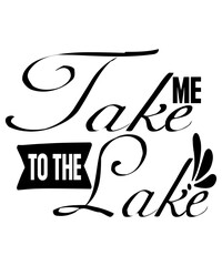 Lake SVG Bundle, Lake png bundle, Lake dxf Bundle, Lake eps bundle, Lake svg cut file cutting, Silhouette, Cricut - obrazy, fototapety, plakaty
